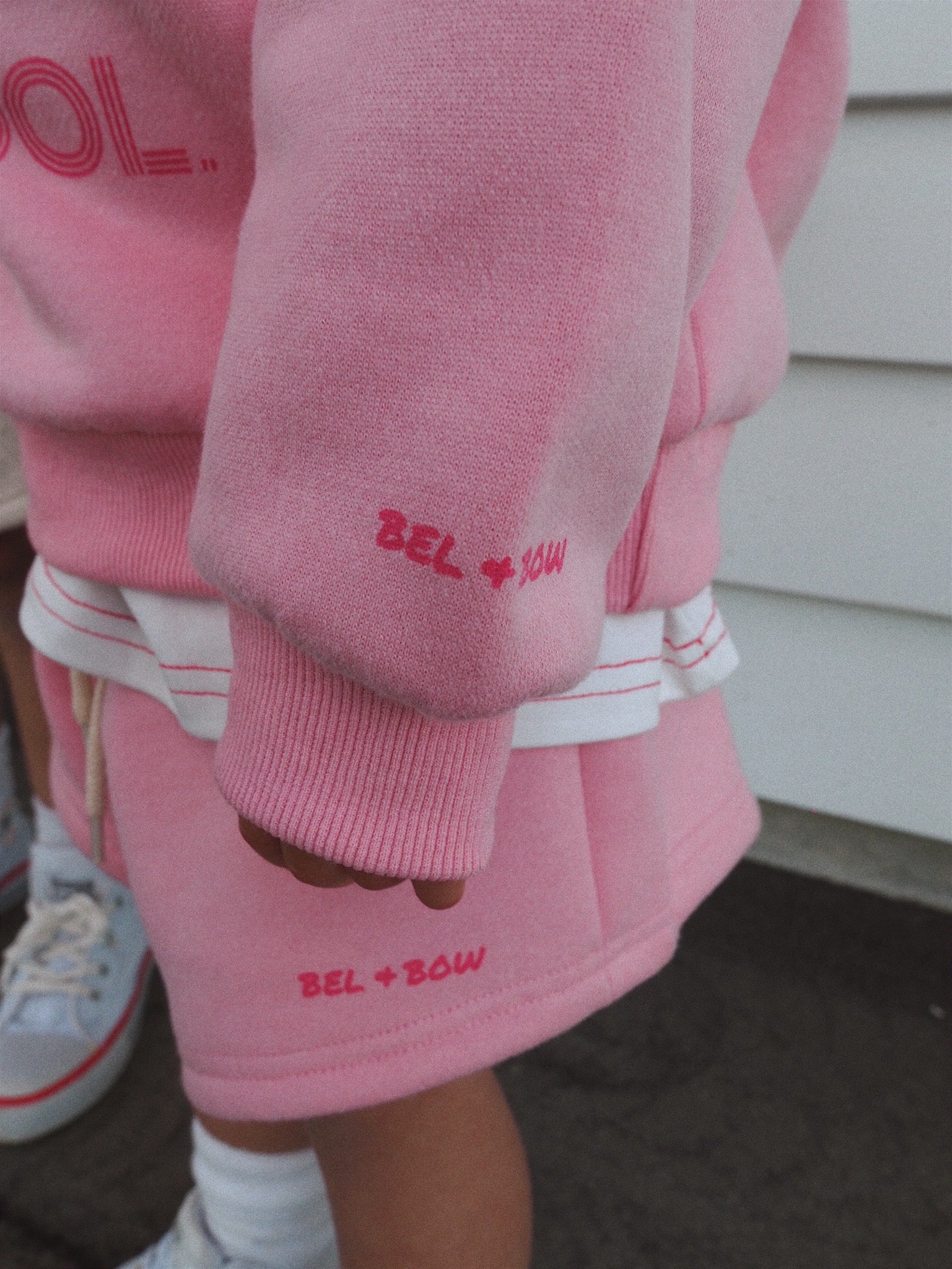 Feelings Are Okay Fleece Set - Pink