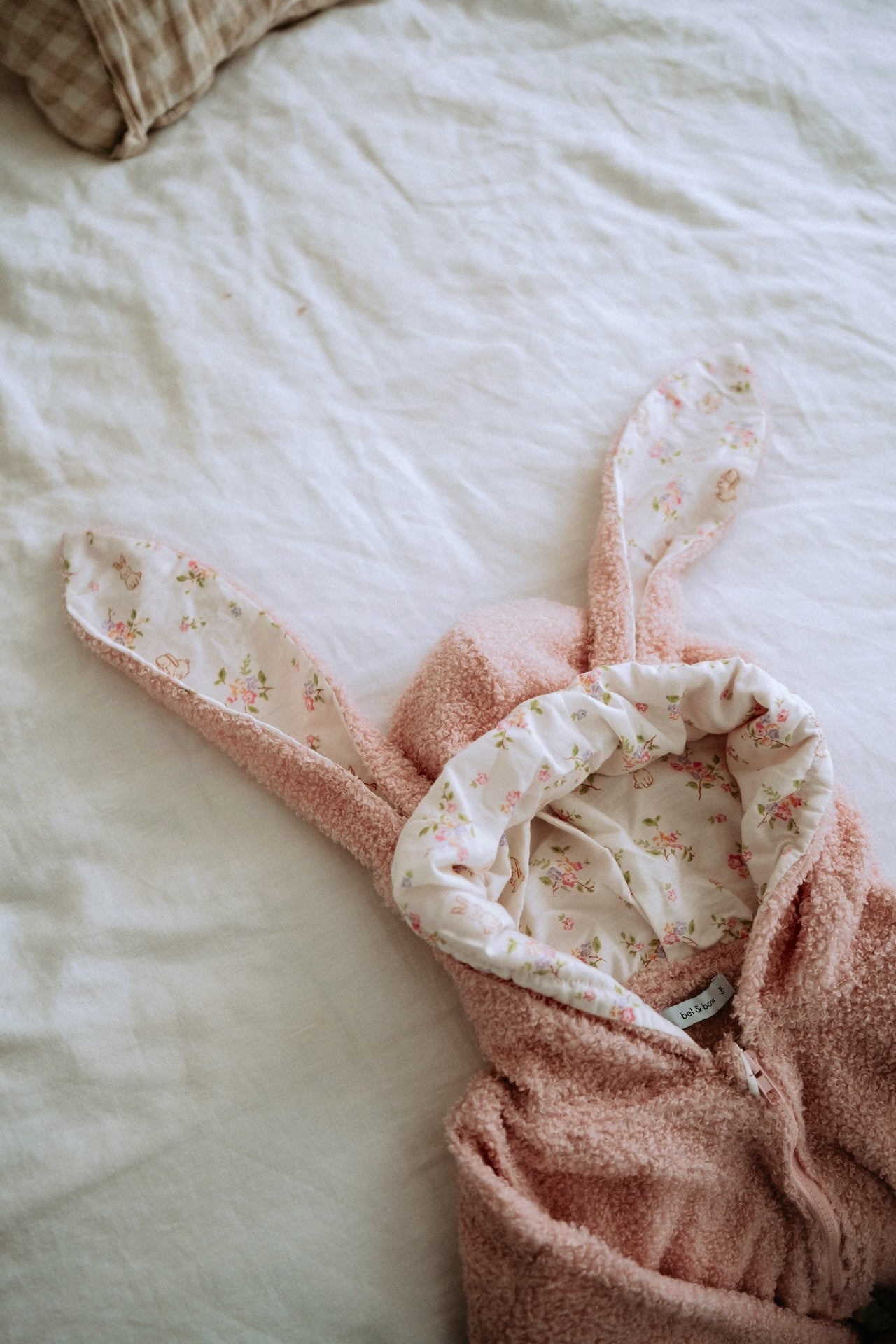Bunny Hoodie Jacket - Pink