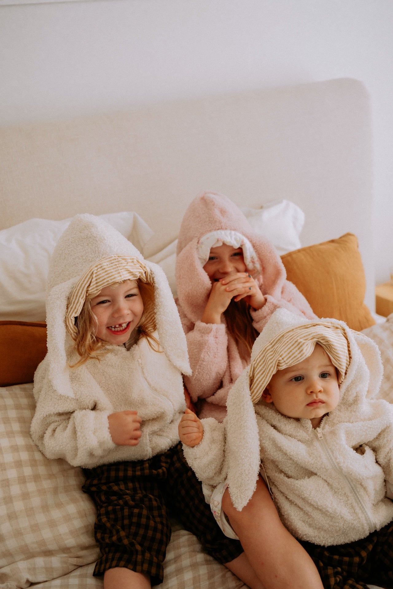 Bunny Hoodie Jacket - Pink