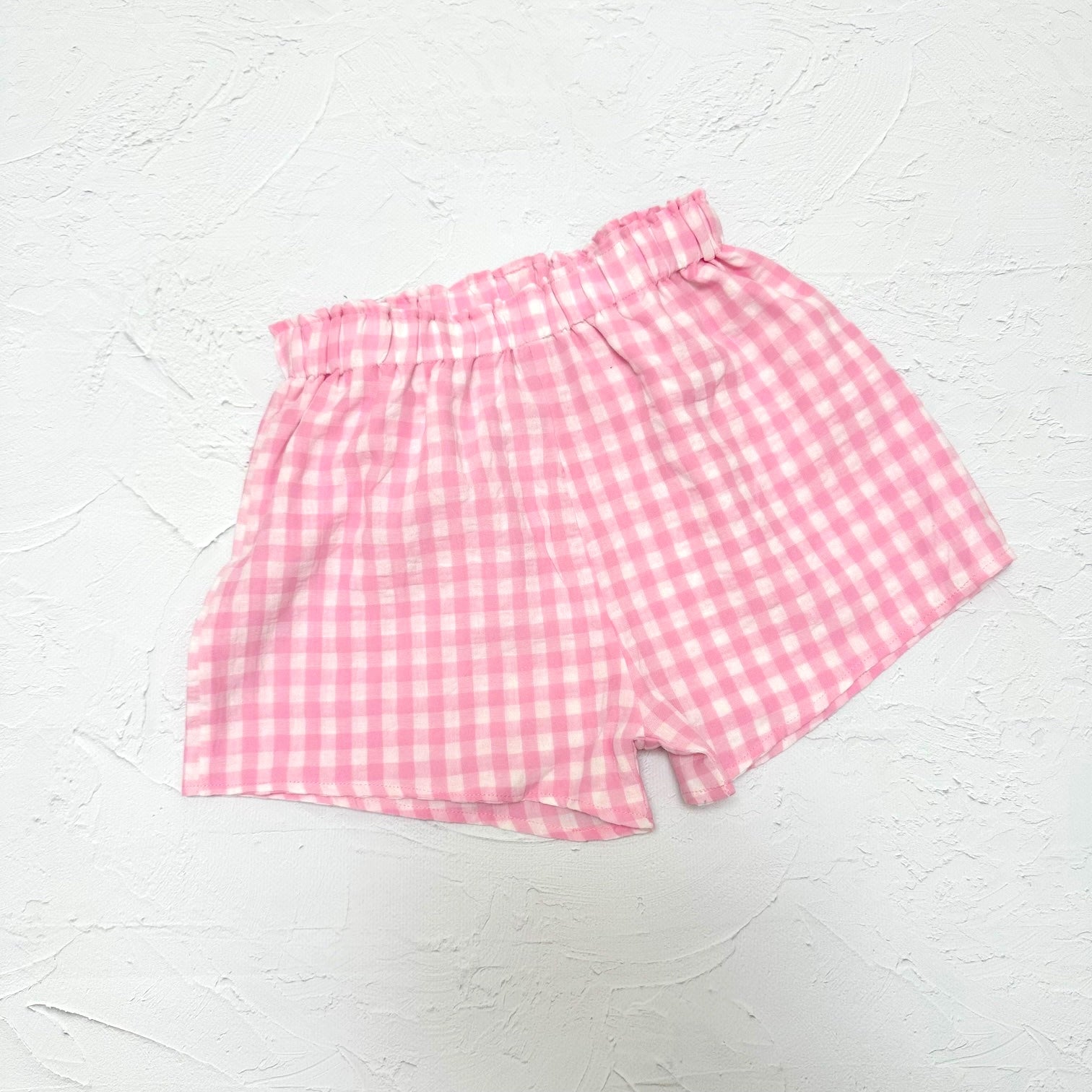 Gingham Shorts - Pink