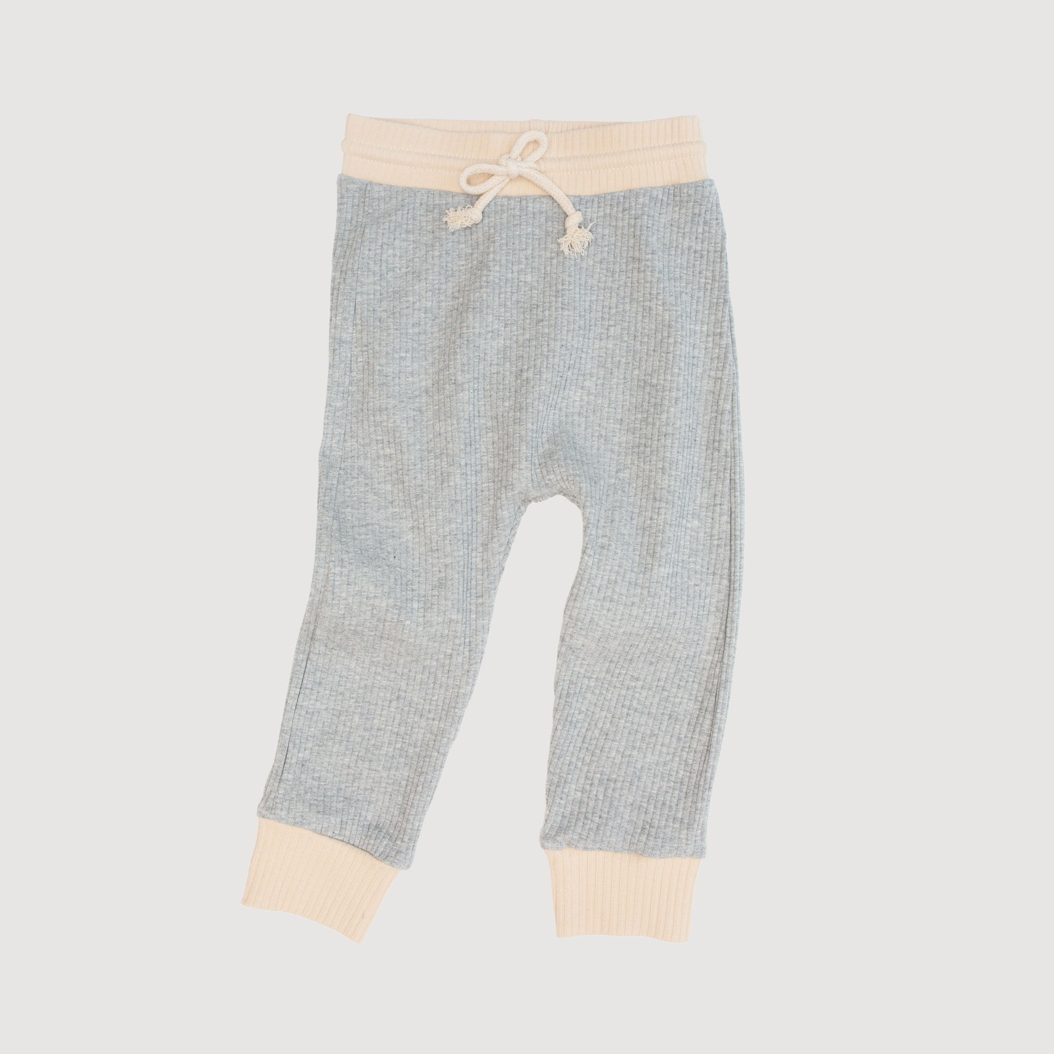 Jogger Pants - Grey Marle bel & bow