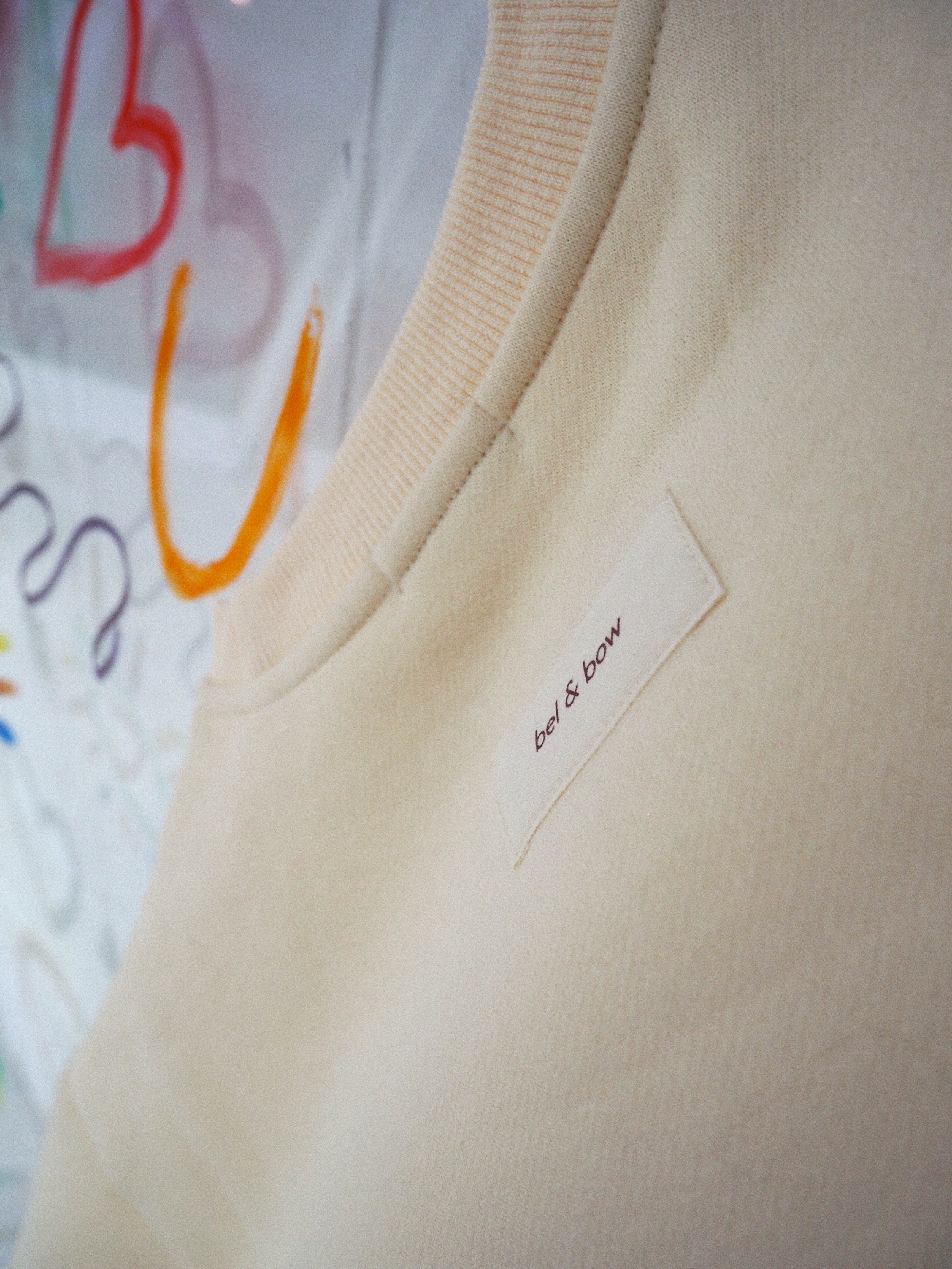L.O.V.E Fleece Pullover bel & bow