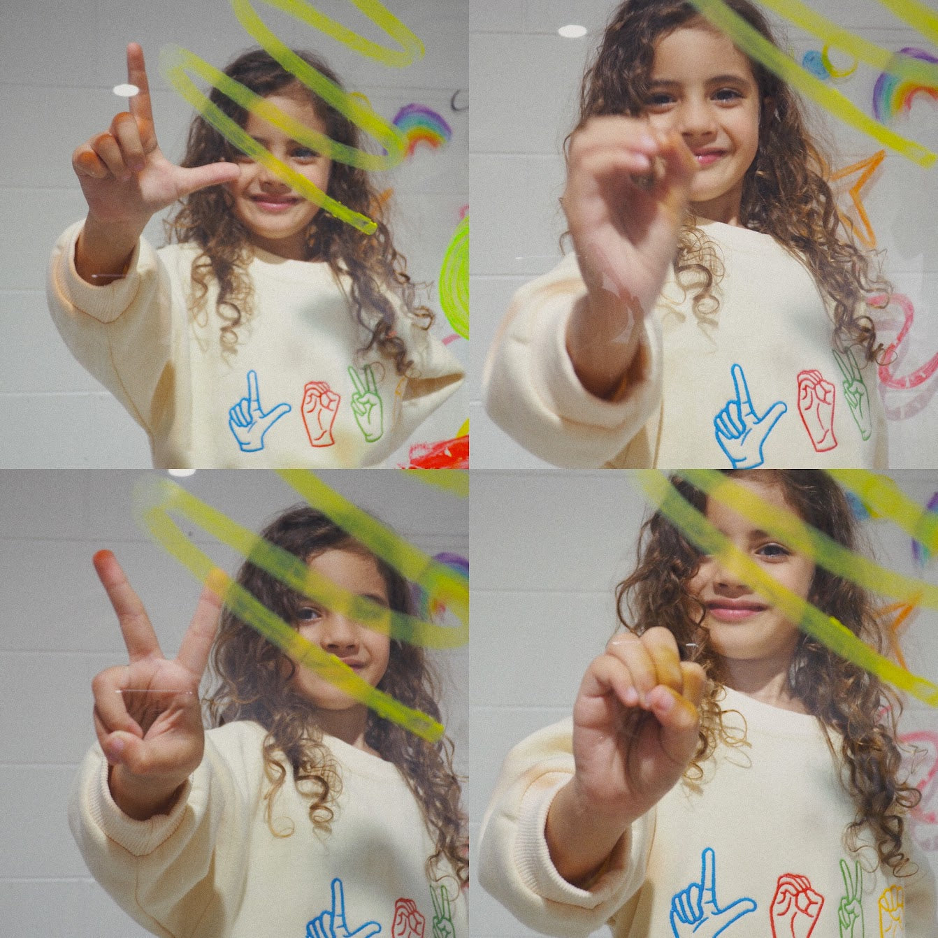 L.O.V.E Fleece Pullover bel & bow