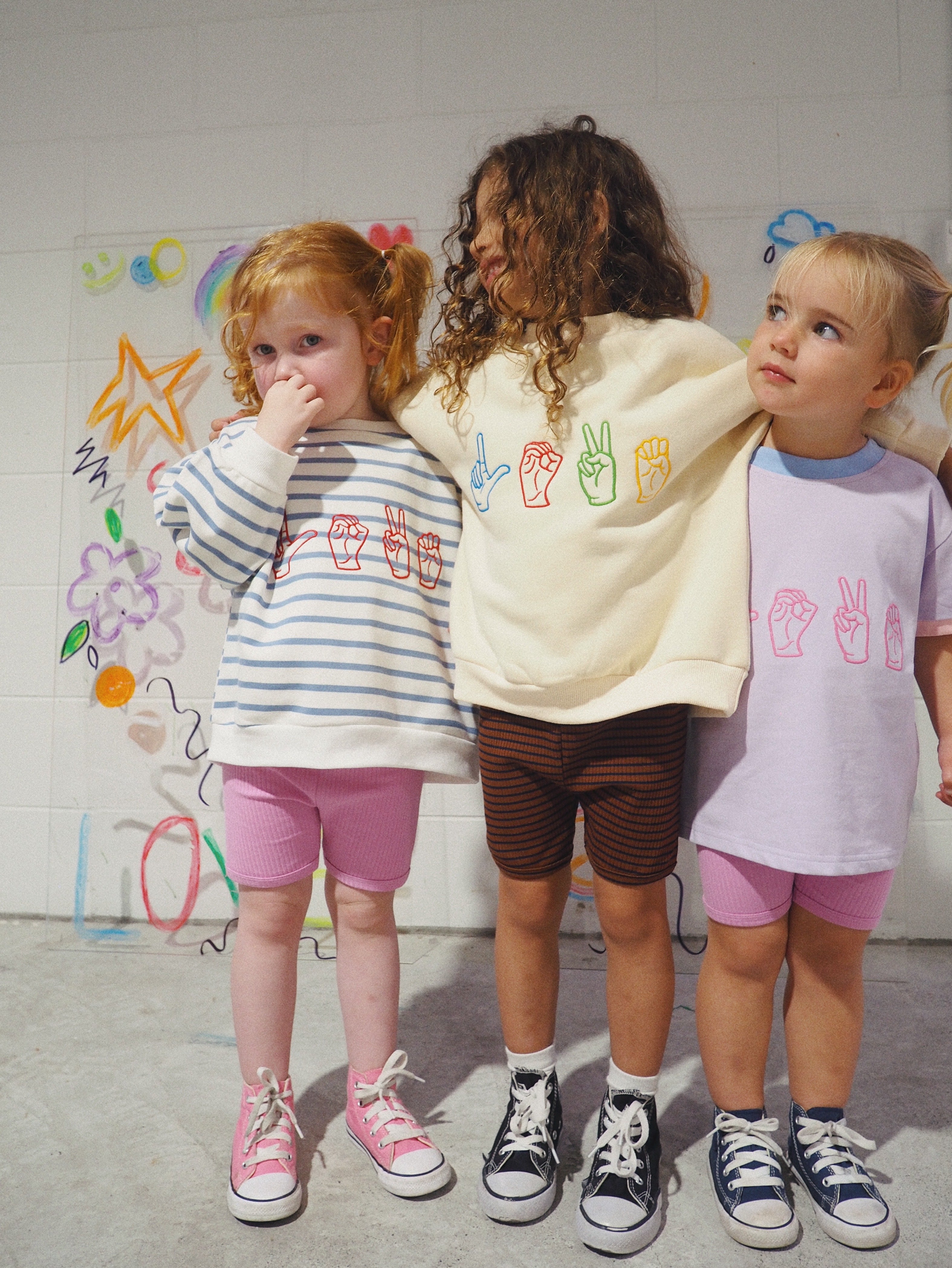 L.O.V.E Fleece Pullover bel & bow