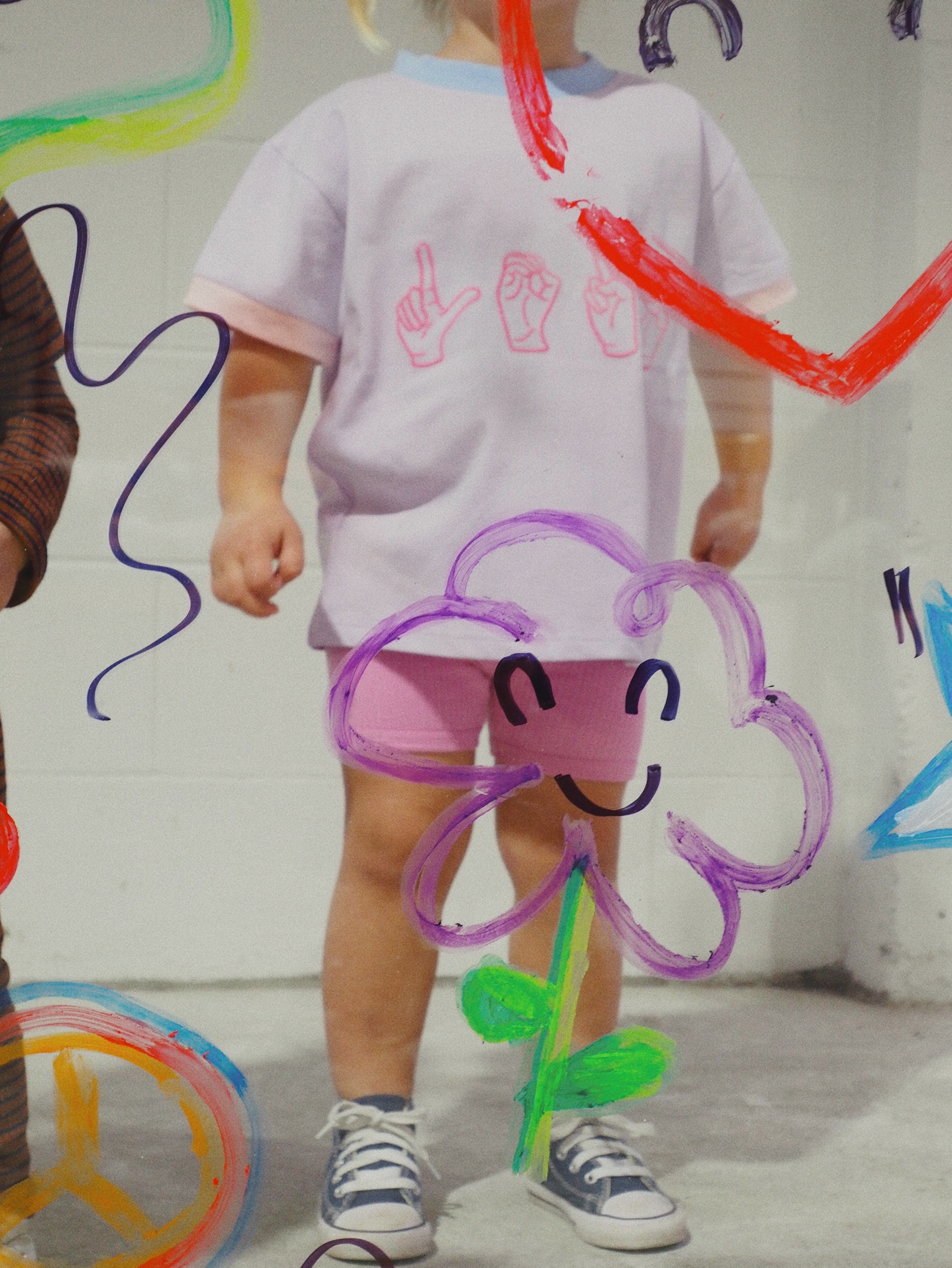 L.O.V.E T-Shirt - Lilac bel & bow