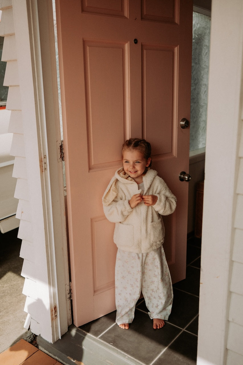 Bunny Hoodie Jacket - Cream