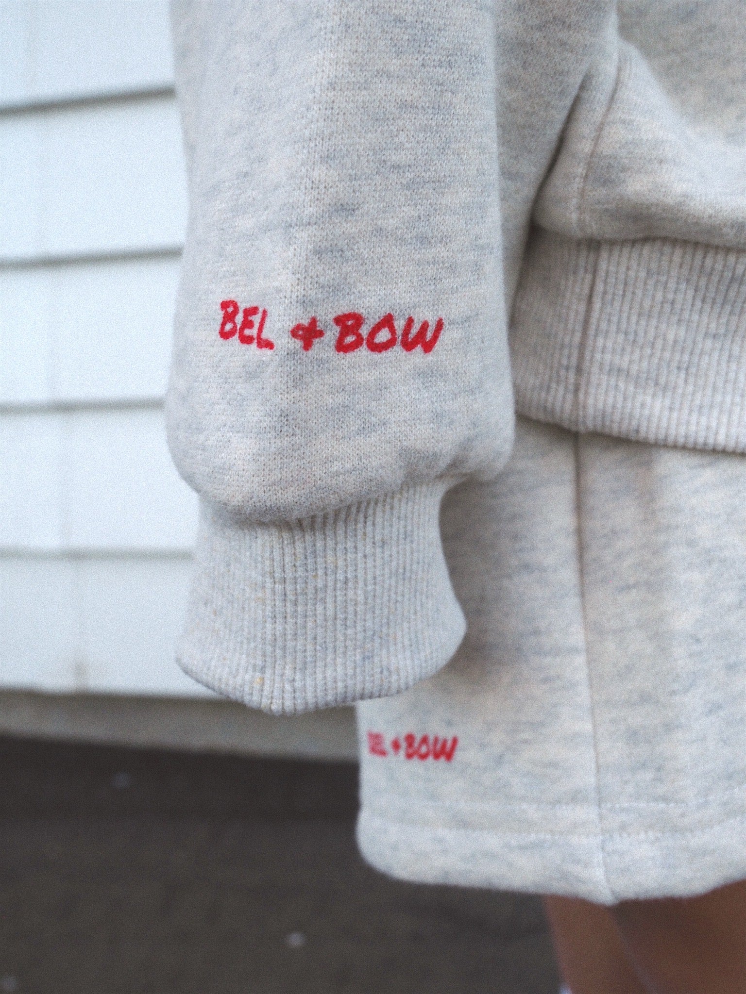 Feelings Are Okay Fleece Set - Oatmeal Marle