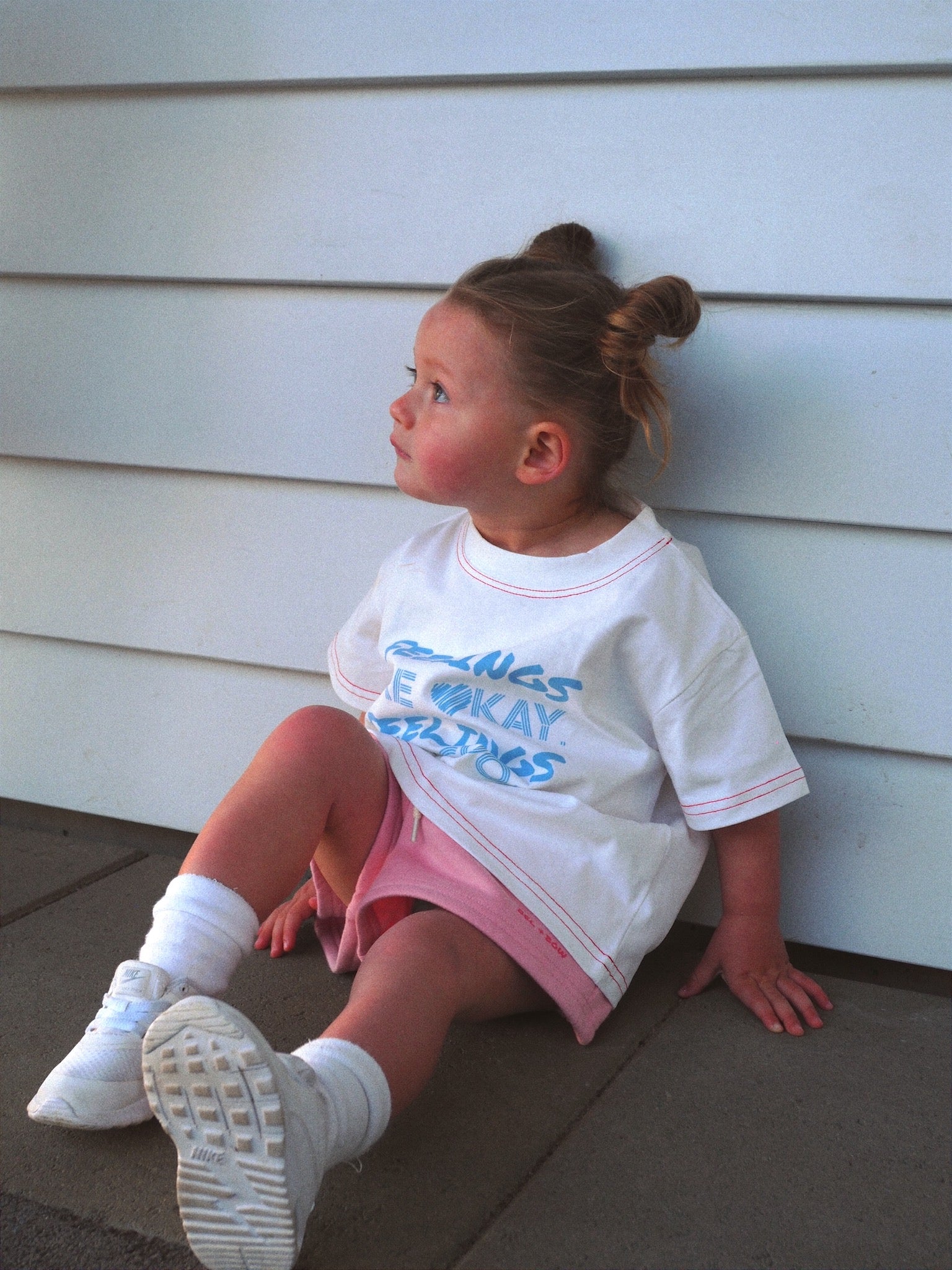 Feelings Are Okay T-shirt - White