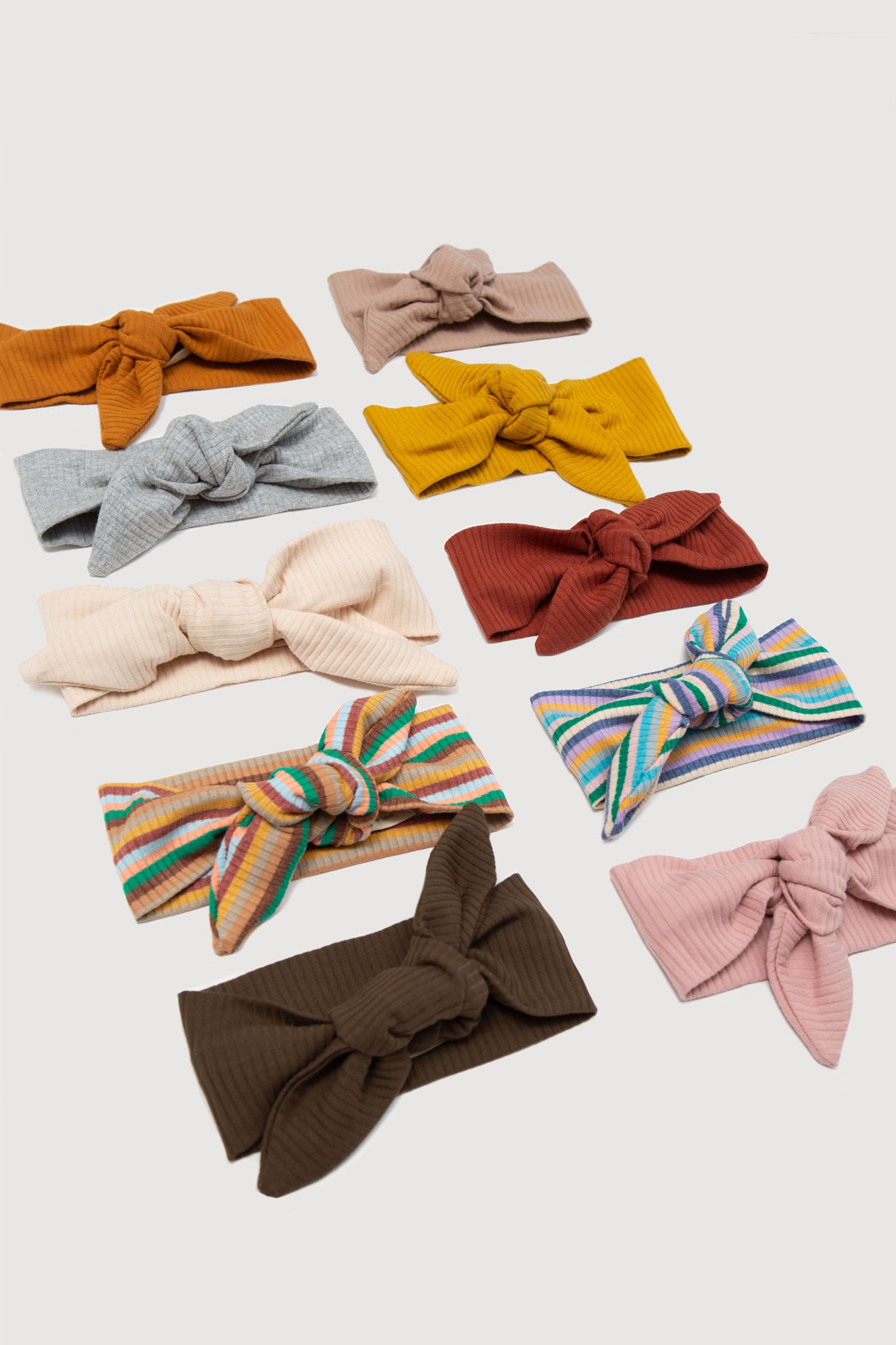 Ribbed Headwrap bel & bow