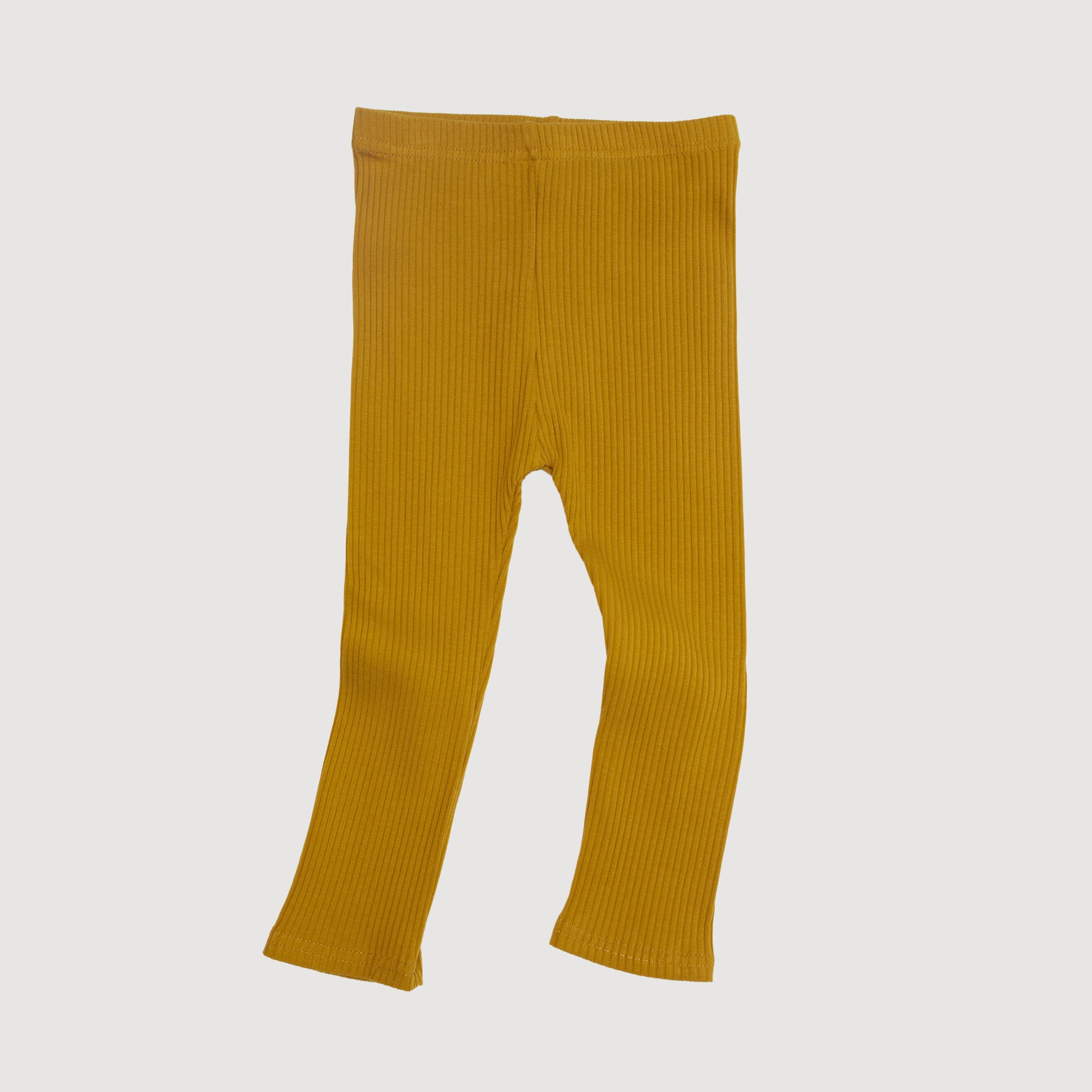 Ribbed Legging - Gold bel & bow