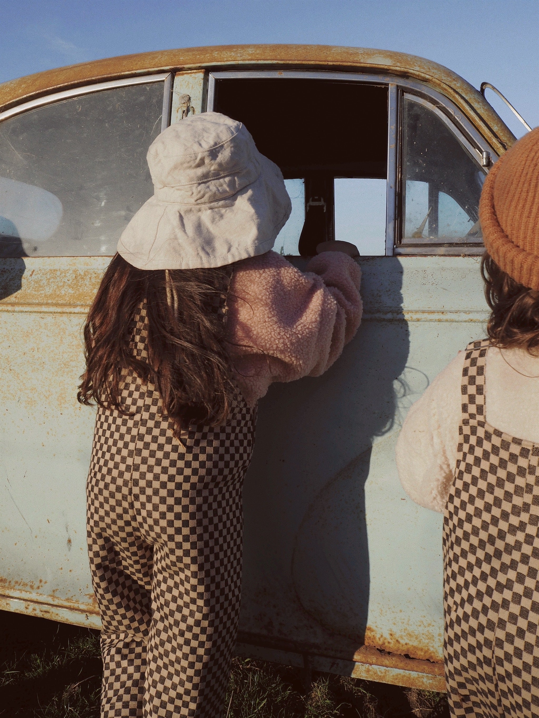 Teddy Pullover - Pink bel & bow